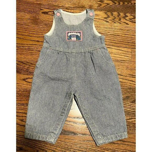 Lee | Vintage Jumper‎ Blue White Pink Sz 12M Made in the USA - Picture 1 of 5